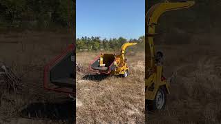 shorts chipper woodchipper arborist agriculture landscape forest 6inch JONCOD16 fieldtest [upl. by Terrijo]