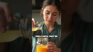 Make Your Own Citrus Vinegar Cleaner  Natural Cleaning Hack [upl. by Nolla607]