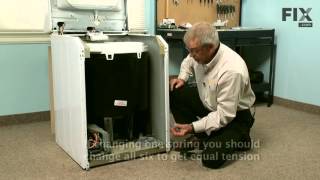 Maytag Washer Repair – How to replace the Suspension Spring [upl. by Helfand]