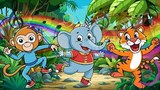 El Baile de los Animales 🐯  Canción Infantil [upl. by Edmonda]