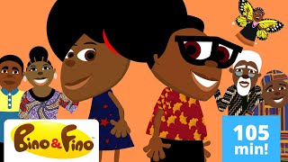 Amazing African Historical Cultural educational cartoons  Afrobeat Kids Songs Mix Bino amp Fino [upl. by Walcott]