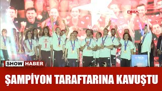 Filenin Sultanları Avrupa şampiyonluğunu taraftarlarla kutladı [upl. by Halet]