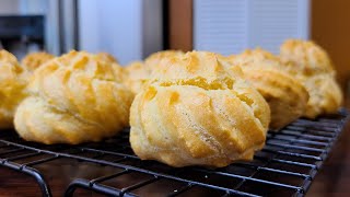 Easy Trini Cheese Puffs  Savory Puff  Episode 1077 [upl. by Kylie]