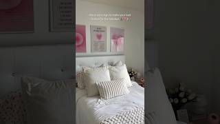 christmas bedding refresh🎄💗 christmas aesthetic cleaning organization thatgirl holidayseason [upl. by Aibara]