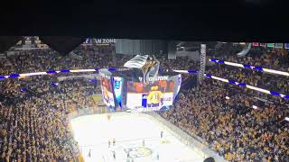 Nashville Predators Goal Horn Live 101223 [upl. by Ellebanna]