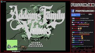 Game Clearing Addams Family Values SNES Part 2 [upl. by Llohcin]