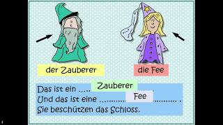 Basic German Märchen Quiz German Fairy tale Quiz 10 sentences Sätze Bumblebee German [upl. by Elodie]