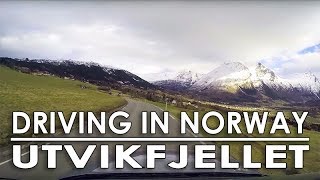 Driving in Norway Utvikfjellet [upl. by Wittenburg]