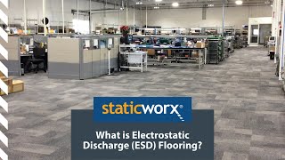 What is Electrostatic Discharge – ESD Flooring [upl. by Kenny]