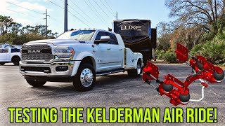 Does The Kelderman Air Ride Really Help The Ram 5500 Cab amp Chassis Ride Like A Cadillac  Luxe RV [upl. by Novaj679]