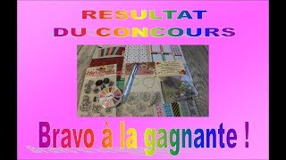 Résultat du concours [upl. by Anifad]