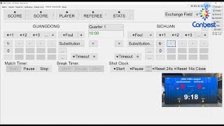 How to Send Programs to Make the LED Screen Display the Score [upl. by Ellimaj]