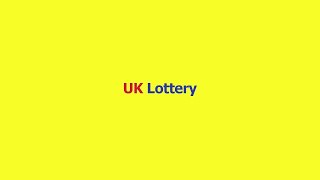 Uk Lottery 22112024 [upl. by Goody]