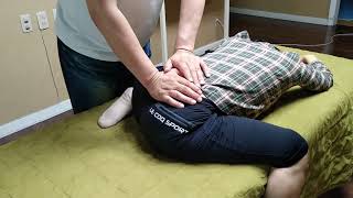 Adductor femoral comflex  stretching  petrissage massage  대퇴내전근 복합체  스트레칭  페트리사지 마사지 [upl. by Bowman241]