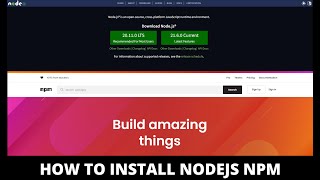 Installing Nodejs on windows 11  Nodejs setup in windows [upl. by Eelarat518]