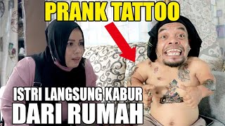 UCOK BABA FULL TATTOO DI BADAN KELUARGA MARAH BESAR  ISTRI AUTO KABUR DARI RUMAH [upl. by Eilyac]