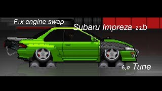 Subaru impreza 22b Pro build 60 tune pixelcarracer [upl. by Okimat]