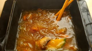 SOPA DE FIDEOS CHINOS COCINA FACIL CON MADA [upl. by Felic]