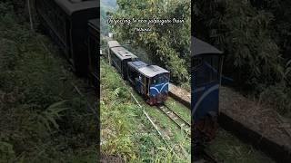 Darjeeling to new jalpaiguri train service 52540 reels2025 train toytrain railfansofindia [upl. by Merle797]