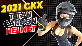 2021 CKX Titan Carbon Helmet Unboxing [upl. by Guss]