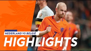 Highlights Nederland  België 9112016 [upl. by Assennej]