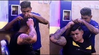 ✔️SALON DODO  New keiran DoDo MAGIC BRAZILIAN KERATINE amp NEW HAIRCUT 2018💯🔥✂️✂️ [upl. by Smiga]