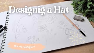 Design Process for Hat Burning  Spring Collection [upl. by Eulaliah]