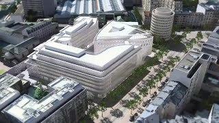 Le nouveau campus Nation de la Sorbonne Nouvelle en 3D [upl. by Selbbep]