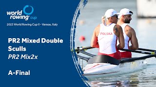 2023 World Rowing Cup II  PR2 Mixed Double Sculls  AFinal [upl. by Reeva]