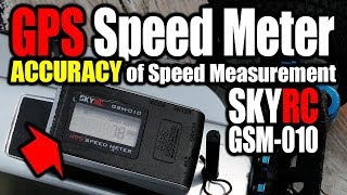 GPS Speed Meter SKYRC GSM010 ACCURACY of Speed Measurement TT02B VFSFR2 Lipo Super Stock BZ [upl. by Ramel]