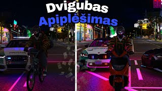 DVIGUBAS APIPLĖŠIMAS  GTA ROLEPLAY LIETUVIŠKAI  ONEX [upl. by Daye]