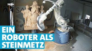 Erstaunlich Roboter meißelt Skulptur [upl. by Archer]