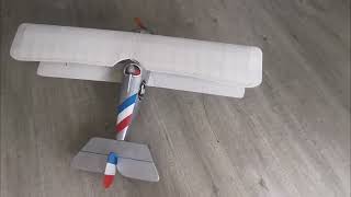 Refurbishment of the Nieuport 24  Wing covering [upl. by Inglis741]