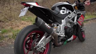 Aprilia RSV4 RF SC Project Exhaust [upl. by Yelnek275]