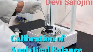 The most imp FAQ for calibration parameters of analytical balance part1 [upl. by Sedrul]