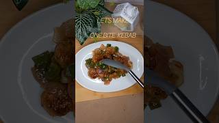 One bite kebab recipe recipe cuisine food cooking koftarecipe koftapulao [upl. by Itin726]