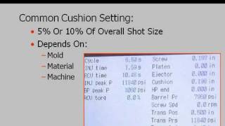 Part 1  10 Procedures to FineTune Any Plastic Molding Process [upl. by Forcier]