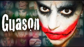 Maquillaje Halloween Guason Makeup FX 39  Silvia Quiros [upl. by Gyatt616]