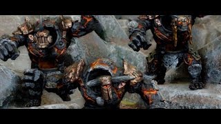 Kings of War Battle Report Undead VS Dwarfs 2000 Points Edge of the Abyss [upl. by Ellocin]