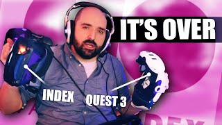 The Difference Is Huge ┃ Meta Quest 3 Vs Valve Index  Brain Dump [upl. by Sudnor]