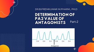 Determination of pA2 value of Antagonists  Part2 [upl. by Aynom358]