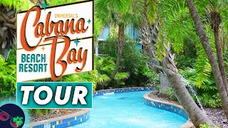 Universals Cabana Bay Resort Tour Vlog  Room Tour  Pool  2022 [upl. by Josy]