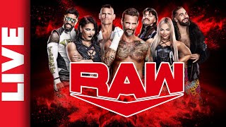 🔴 WWE RAW Live Stream  Wyatt Sicks In Ring Debut  Watch Along August 5th 2024 [upl. by Hpotsirhc]