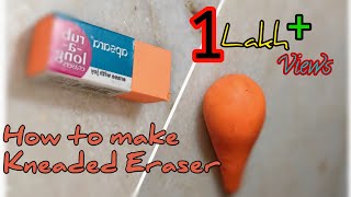 How to make Kneaded Eraser Eraser Clay [upl. by Amorete]