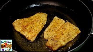 EASY PAN FRIED PANGASIUS [upl. by Ennazzus411]