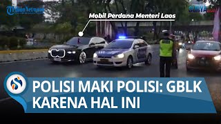 Nyaris Tabrak Mobil Perdana Menteri Laos di Semanggi Mobil Patroli Polisi Buruburu Pindah Pos [upl. by Chev]