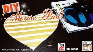 2 easy diy mouse pads ไอเดียเก๋ แผ่นรองเม้าส์ ทำเอง [upl. by Francisca]