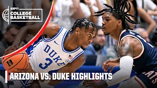 Arizona Wildcats vs Duke Blue Devils  Full Game Highlights [upl. by Ailema]