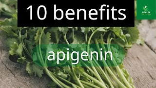 10 benefits of apigenin  apigenin  Health Templewas [upl. by Tnecnev]