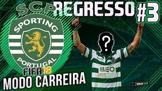 FIFA 18 Sporting Modo Carreira 3  DE VOLTA A CASA MAIS O INICIO DA LIGA [upl. by Nwahsear]